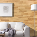 Wodewa 400 - 3D Massivholz Wandverkleidung - Eiche Natur geölt