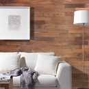 Wodewa 400 - 3D Massivholz Wandverkleidung - Nussbaum geölt