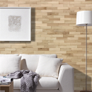 Wodewa 200 - 3D Massivholz Wandverkleidung - Eiche Natur (ungeölt)