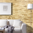 Wodewa 200 - 3D Massivholz Wandverkleidung - Eiche Rustikal strukturiert (geölt)
